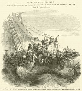 Salón de 1842, Prise a l