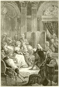 Salón de Madame Necker de French School