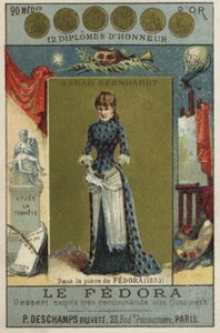 Sarah Bernhardt, actriz francesa de French School
