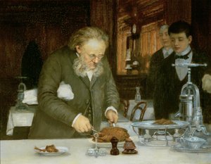 Escena en el restaurante La Tour d
