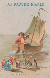 Escena de Los viajes de Gulliver