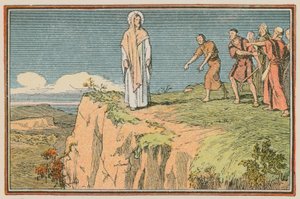 Escena de la vida de Jesús de French School