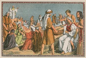 Escena de la vida de Jesús de French School