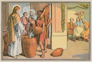 Escena de la vida de Jesús de French School