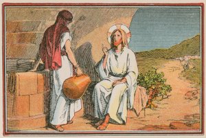Escena de la vida de Jesús de French School