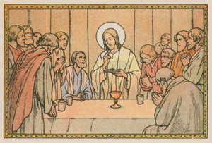 Escena de la vida de Jesús de French School