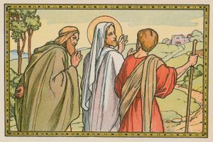 Escena de la vida de Jesús de French School