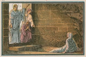 Escena de la vida de Jesús de French School