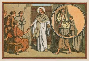 Escena de la vida de Jesús
