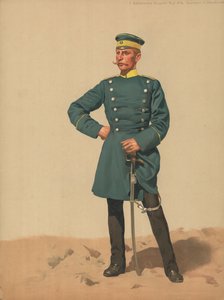 Regimiento de Dragones de Silesia No 4, Teniente en Uniforme Interino de French School