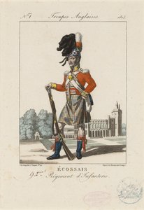 Regimiento de Infantería Escocés 92º, c.1815