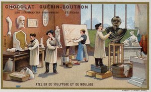 Taller de escultura y moldeado de French School