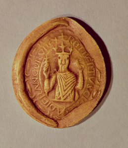 Sello de Roberto II el Piadoso, 997 d.C. de French School