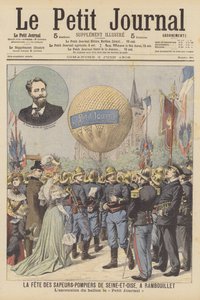 Fiesta del cuerpo de bomberos de Seine-et-Oise en Rambouillet, París de French School