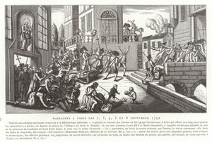 Masacres de septiembre, París, Revolución Francesa, 1792 de French School