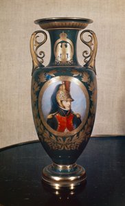 Jarrón de Sèvres con Luis Bonaparte (1778-1846) de French School