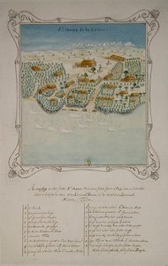 Asedio de Saint Thomas de la Goiane, en las Antillas, 11 de diciembre de 1629 de French School