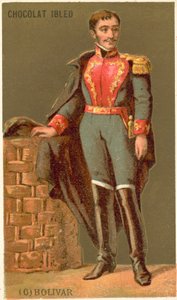 Simón Bolívar, líder militar y político venezolano