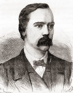 Sir Charles Tilston Bright, de Les Merveilles de la Science, publicado hacia 1870 (grabado). de French School