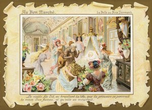 La Bella Durmiente, Bebé en cuna
