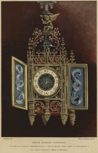 Pequeño reloj de pared