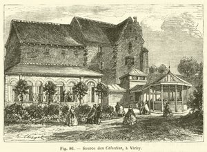 Fuente de los Celestinos, en Vichy de French School