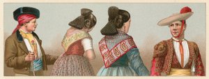 Traje de España de French School