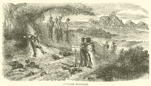 Venganza española (grabado) de French School