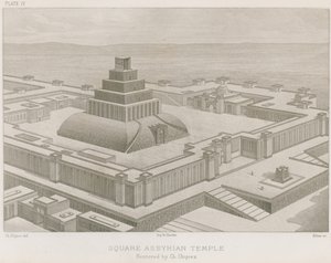 Templo Asirio Cuadrado de French School