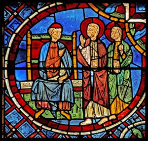San Simón y San Judas ante Warardac de French School