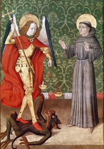San Miguel y San Francisco de Asís, c.1480 de French School