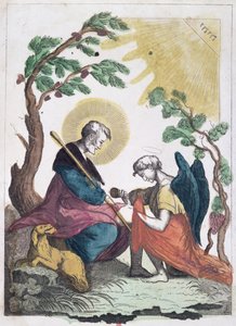 San Roque (1295-1327) El Caballero de Montpellier de French School