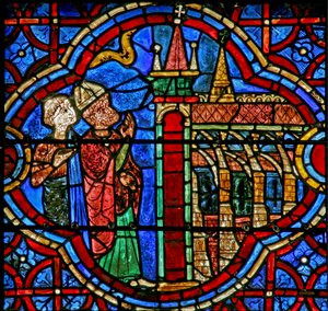 San Tomás - en la catedral de Canterbury de French School