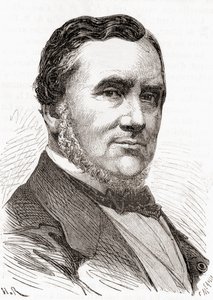 Stanislas Charles Henri Dupuy de Lôme, de Les Merveilles de la Science, publicado hacia 1870 (grabado). de French School