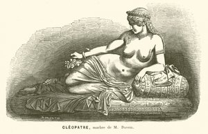 Estatua de Cleopatra VII, última gobernante del Egipto ptolemaico, por Daniel