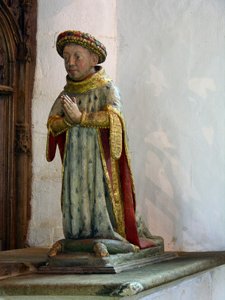 Estatua de Jean V, Duque de Bretaña de French School