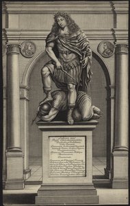 Estatua del Rey Luis XIII de Francia de French School