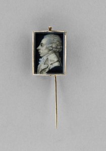 Alfiler con Retrato de un Hombre, c.1780