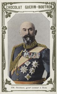 Stoetzer, comandante general en Metz de French School