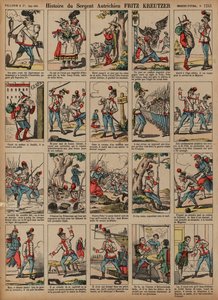 Historia del soldado austriaco Sargento Fritz Kreutzer de French School