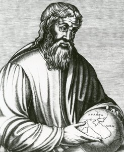 Estrabón el Geógrafo, siglo XVI de French School