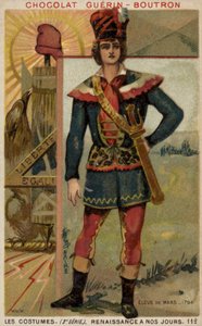 Estudiante de la escuela militar Ecole de Mars, 1794 de French School