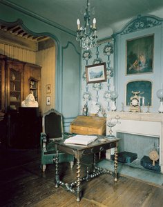 Estudio en el lugar de nacimiento de Hector Berlioz (1803-69) de French School