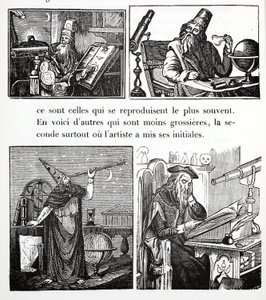 Estudiando astronomía