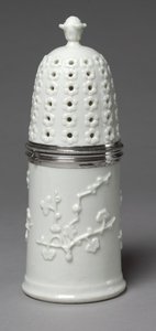 Azucarero, fabricante Fábrica de Porcelana de Saint Cloud, c.1732-1738 de French School