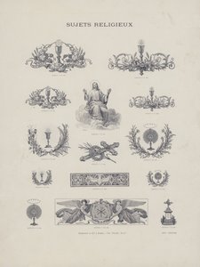 Sujetos religiosos de French School