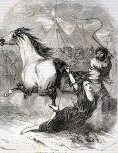 Suplicio de Brunehaut (o Brunehilde) (613) - en 