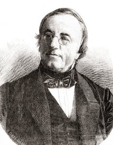 Físico suizo Auguste Arthur de la Rive, de Les Merveilles de la Science, pub.1870 de French School