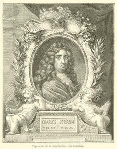 Tapicería de la manufactura de los Gobelinos de French School