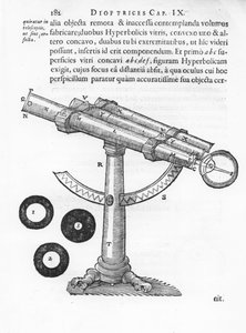 Telescopio, ilustración de 